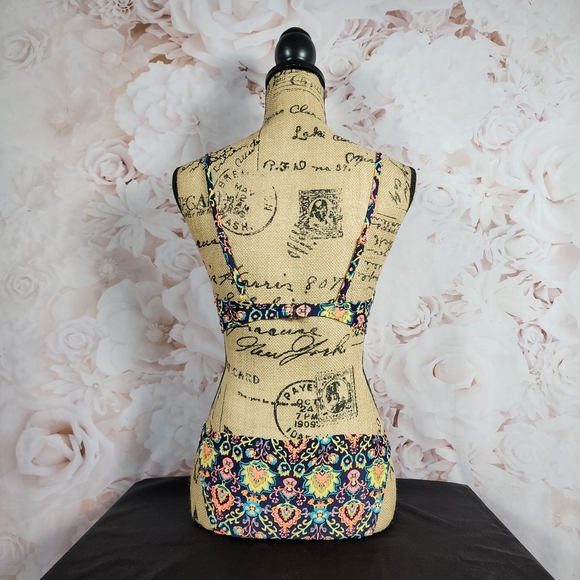 Xhilaration Colorful Floral Push-Up Bikini - Picture 4 of 16